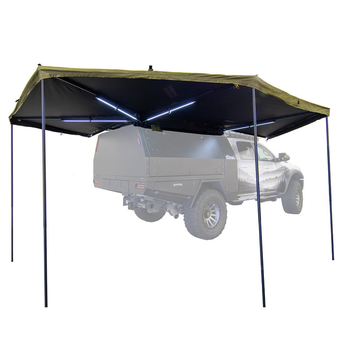 23ZERO Peregrine PRO 6 Arm Free Standing 270 Awning