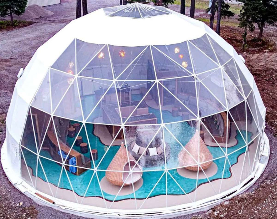 Luna Glamping 15m Stargazer Geodesic Glamping Dome