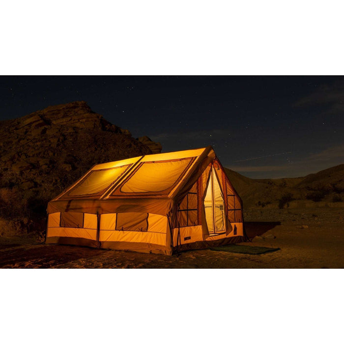 RBM Outdoors Panda Air 6-Person Premium Inflatable Large Tent with Stove Jack