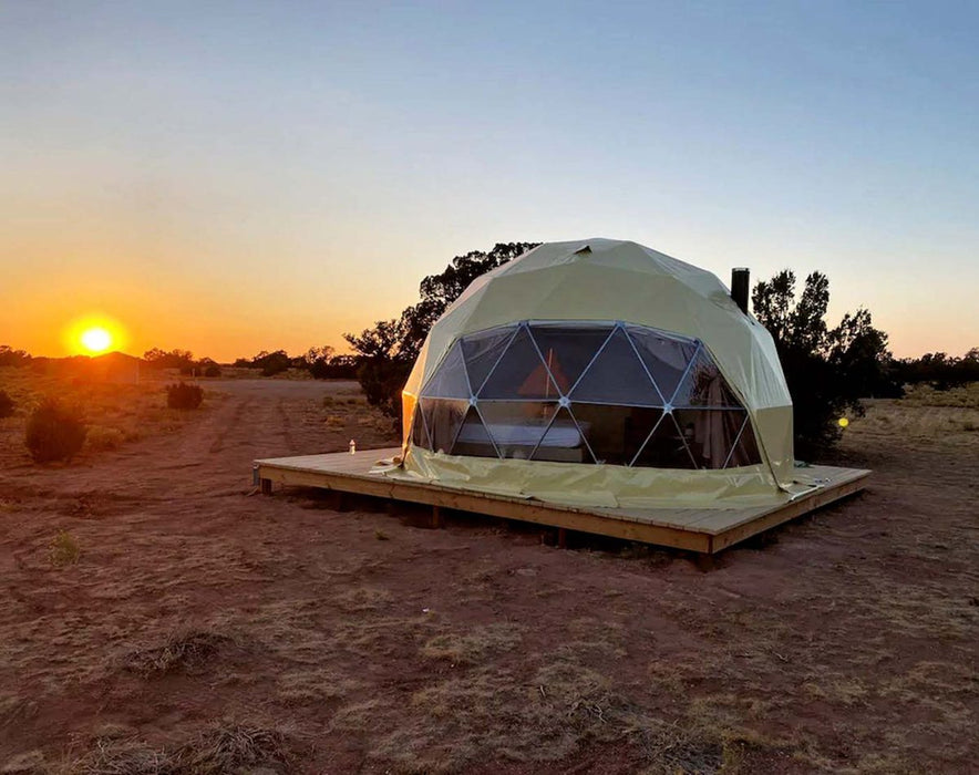 Luna Glamping 7m Stargazer Geodesic Glamping Dome