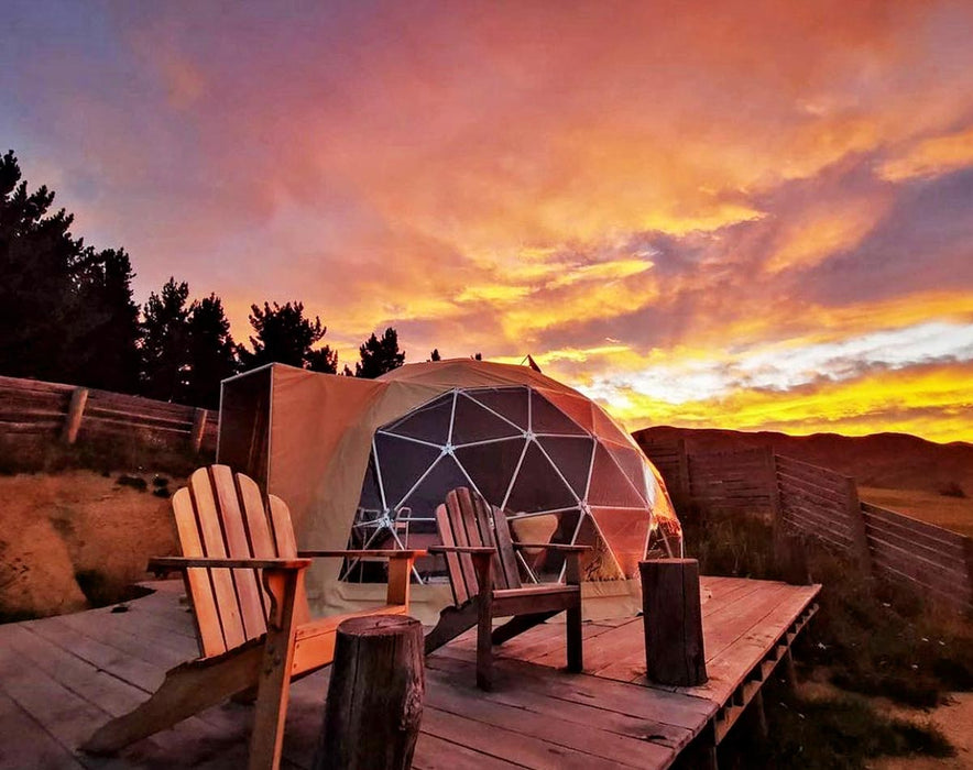 Luna Glamping 8m Stargazer Geodesic Glamping Dome