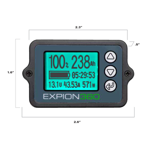 E360 Coulomb Counting Battery Monitor Installation Kit (single unit) [C]