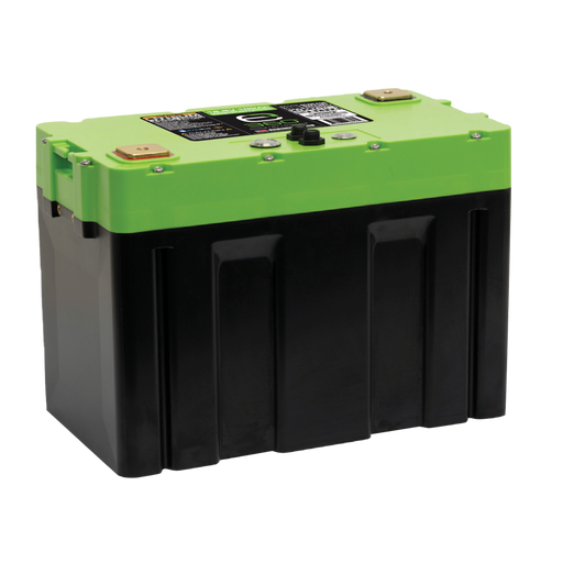 E360 Group 27 12V 100Ah Deep Cycle LiFePO4 Battery with Bluetooth, CAN Bus, and VHC (Vertical Heat Conduction) Internal Heating. [A]
