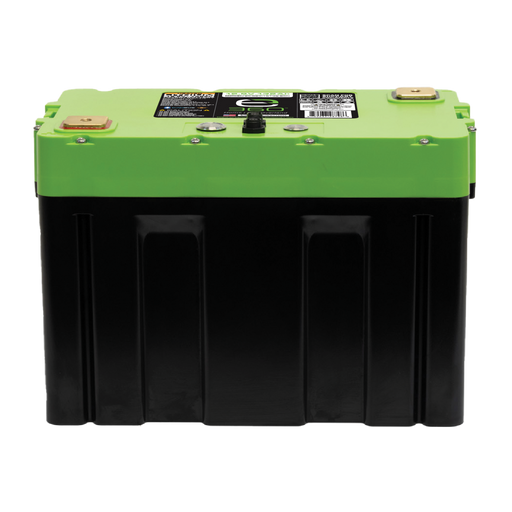E360 Group 27 12V 132Ah Deep Cycle LiFePO4 Battery with Bluetooth, CAN Bus, and VHC (Vertical Heat Conduction) Internal Heating. [A]
