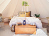 Luna Glamping 4m Canvas Bell Tent