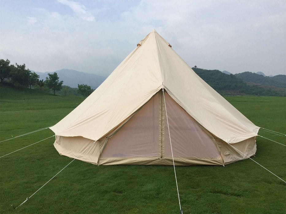 Luna Glamping 4m Canvas Bell Tent