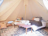 Luna Glamping 6m Canvas Bell Tent