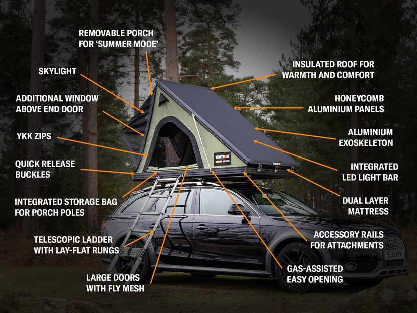 TentBox Cargo 2.0 Roof Top Tent