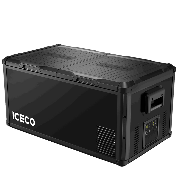 ICECO VL90ProD 95QT Dual Zone RV 12 Colt Fridge Plug in Cooler