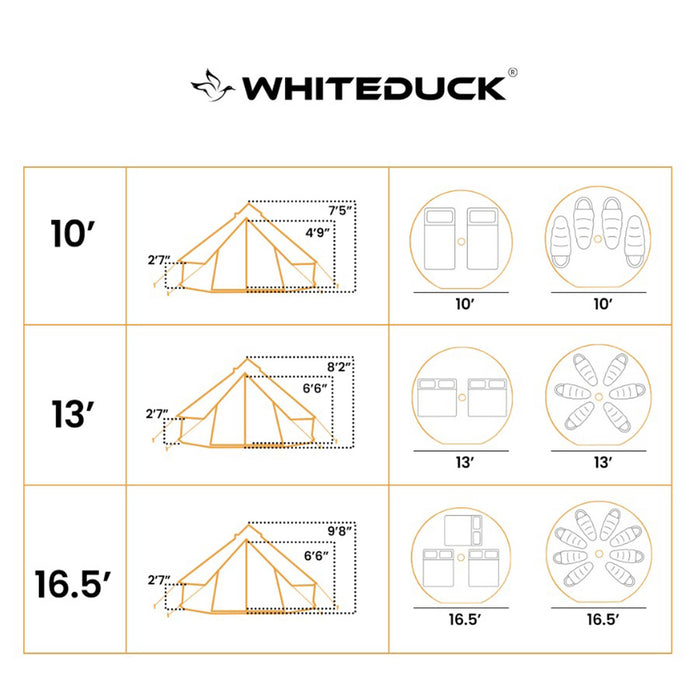 White Duck Outdoors Regatta Bell Tent