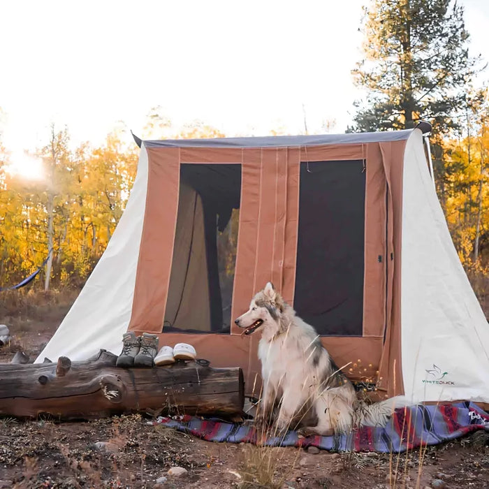 White Duck Outdoors 10'x10' Prota Canvas Tent Standard & Deluxe