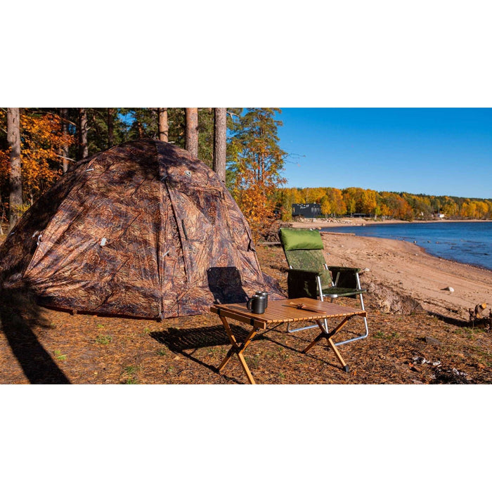 RBM Outdoors UP-5 All-Season 8-Person Premium Tent with Stove Jack